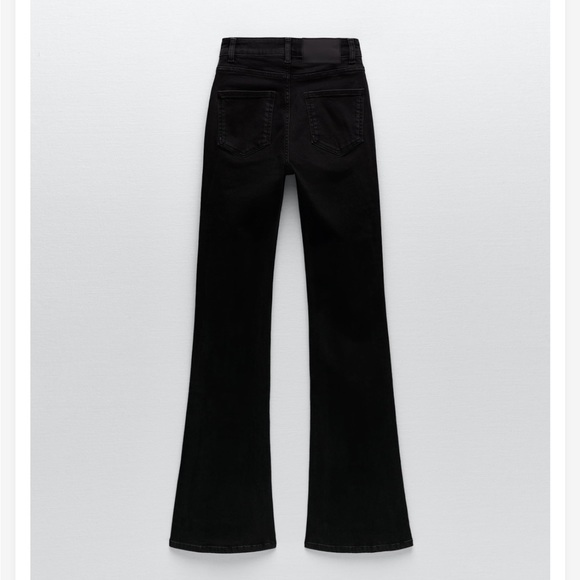 Zara High Rise Flare Jeans - Picture 9 of 12